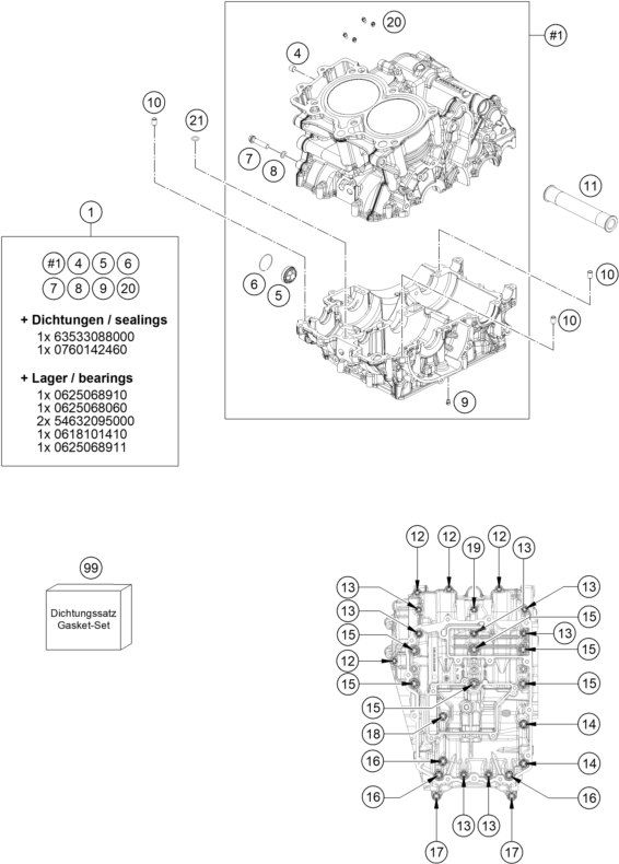 Ktm spare deals parts finder