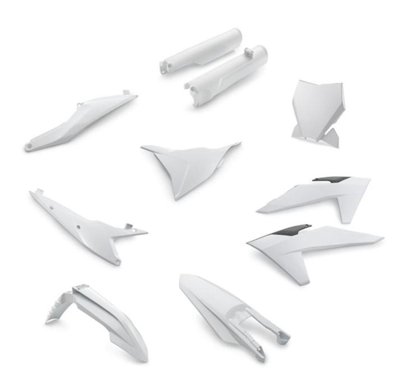 Plastic Parts Kit 2023 White