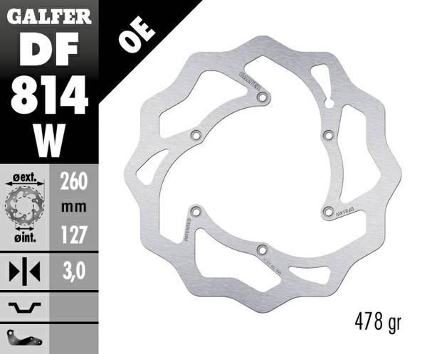 Galfer Front Disc Brake 260mm