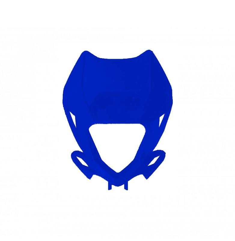 Headlight Mask Blue Racing