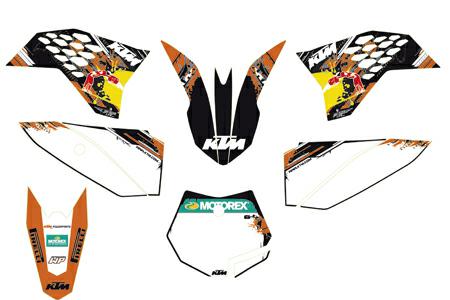 Ktm Factory Graphics Sx50 09