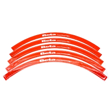 Beta Rim Decal Set Red