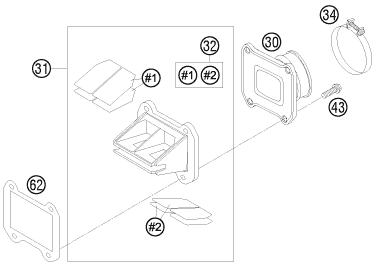 Reed Valve Set V Force