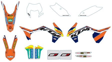 Graphic Kit Factory Enduro