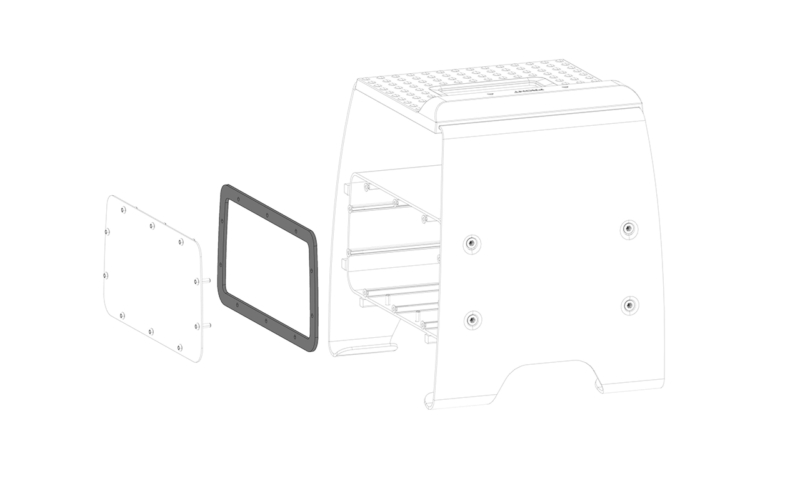 Charger Housing Rear Cover