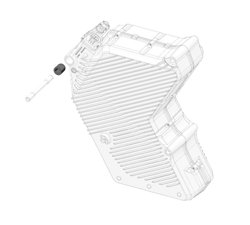 Top Front Battery Shaft Mount