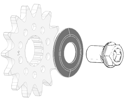 Front Sprocket Washer