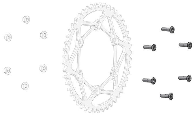 Rear Sprocket / Stand Bolt