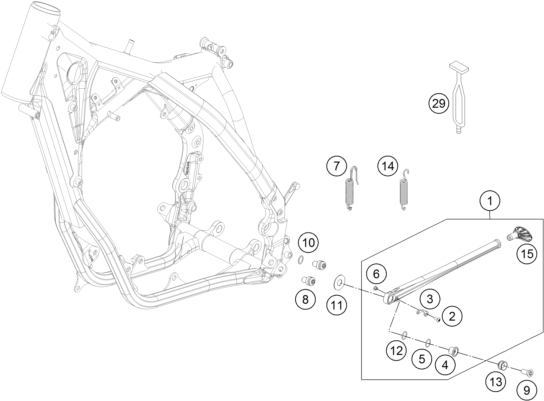 SIDE  CENTER STAND