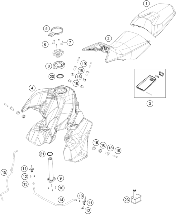 TANK SEAT