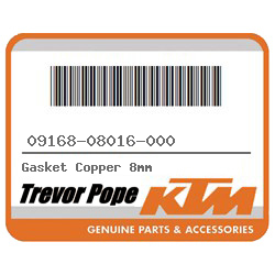 Gasket Copper 8mm