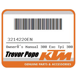 Owner´s Manual 300 Exc Tpi 300