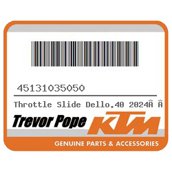 Throttle Slide Dello.40 2024  